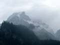 Blick vom Bergsteigerfriedhof auf den Ödstein