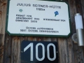 Julius Seitner Hütte am Eisenstein