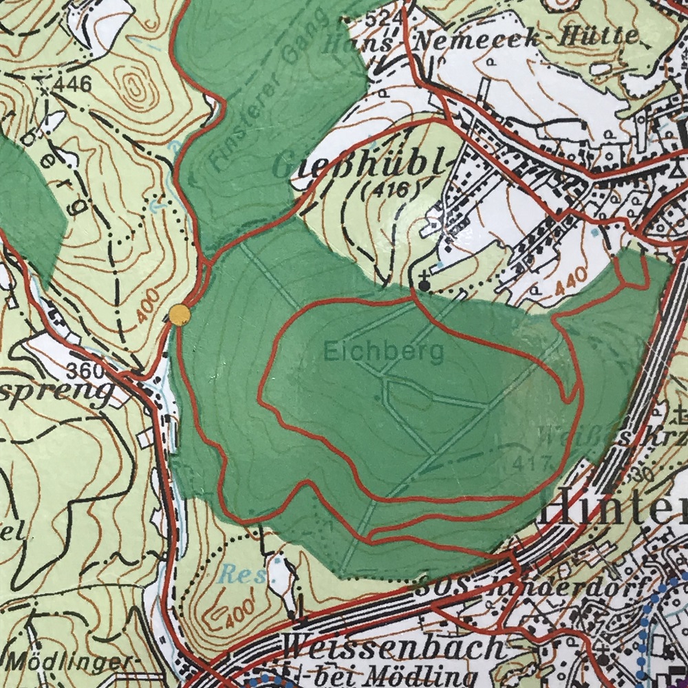 Karte Gießhübl Hinterbrühl