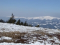 Blick vom Umschußriegel zu den Fischbacher Alpen mit dem Stuhleck